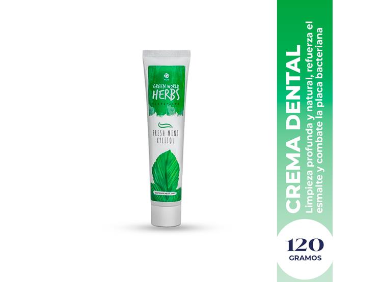 CREMA DENTAL H E R B S 120GR / NATURAL SIN FLUOR NI TRICLOZAN