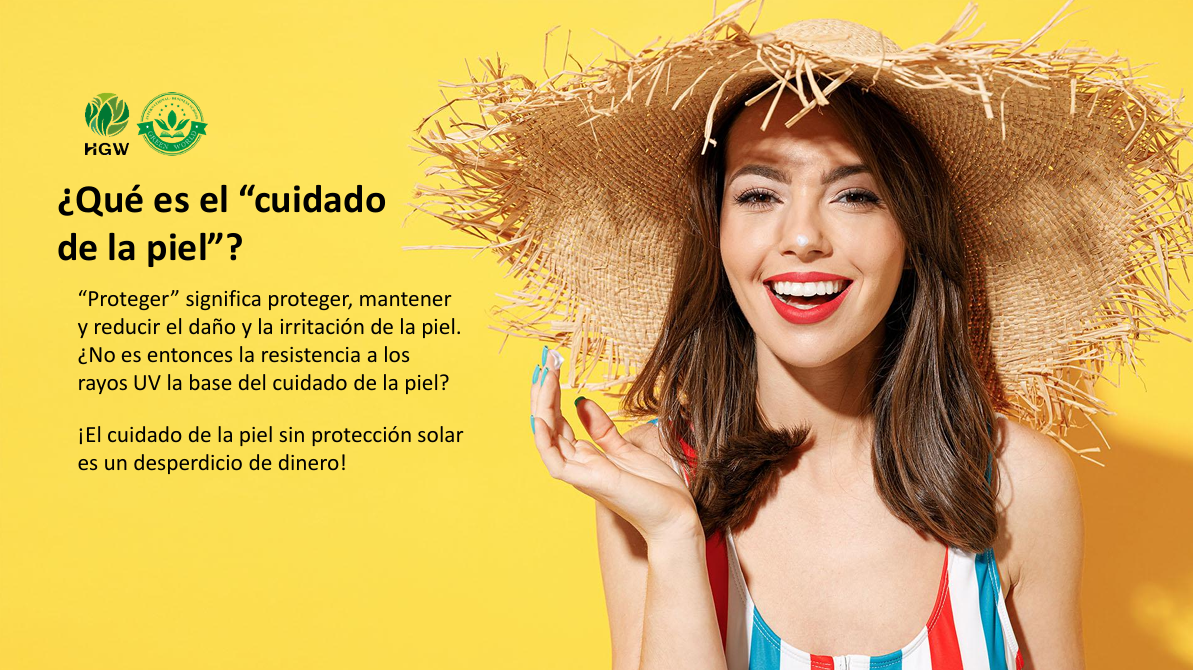 ☀ Protector Solar HGW SPF50 PA+++ – Protección avanzada con efecto blanqueador y antiedad