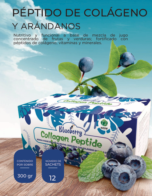 BLUEBERRY COLLAGEN PEPTIDE
