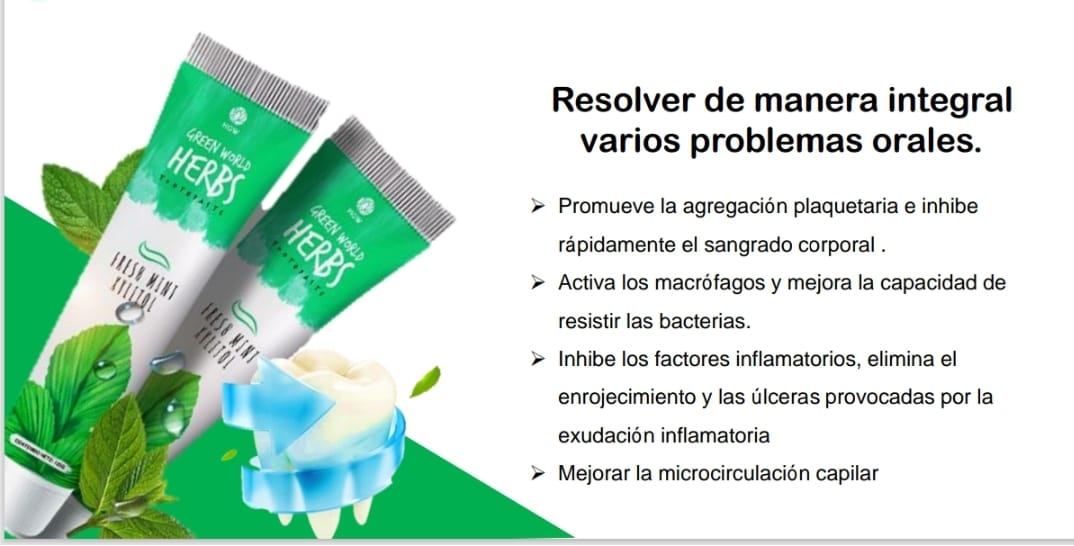 CREMA DENTAL H E R B S  120GR / NATURAL SIN FLUOR NI TRICLOZAN