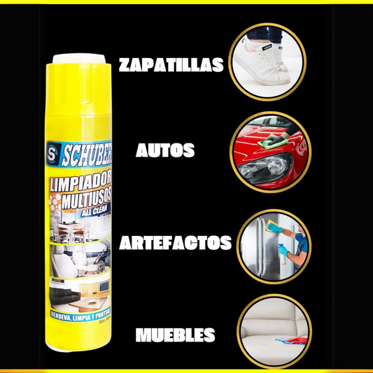Limpiador Multiusos 650 ml Original. Para Autos, Hogar, Cocina, Muebles etc.